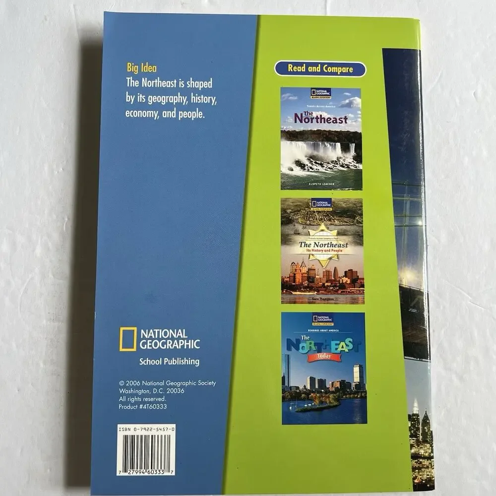 National Geographic Reading Expeditions Explore the Northeast Paperback Book